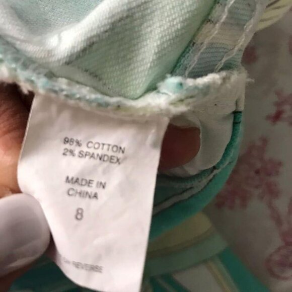 NY&C Women's  Green Low Rise Skinny Ankle Jeans - Picture 5 of 9